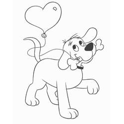Dibujo para colorear: Clifford (Personajes de Dibujos Animados) #197896 - Dibujos para Colorear e Imprimir Gratis