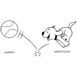 Dibujo para colorear: Clifford (Personajes de Dibujos Animados) #197897 - Dibujos para Colorear e Imprimir Gratis