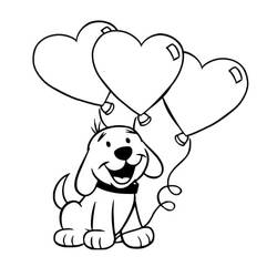 Dibujo para colorear: Clifford (Personajes de Dibujos Animados) #197898 - Dibujos para Colorear e Imprimir Gratis