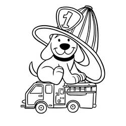 Dibujo para colorear: Clifford (Personajes de Dibujos Animados) #197900 - Dibujos para Colorear e Imprimir Gratis