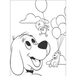 Dibujo para colorear: Clifford (Personajes de Dibujos Animados) #197905 - Dibujos para Colorear e Imprimir Gratis