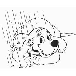 Dibujo para colorear: Clifford (Personajes de Dibujos Animados) #197907 - Dibujos para Colorear e Imprimir Gratis