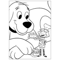 Dibujo para colorear: Clifford (Personajes de Dibujos Animados) #197908 - Dibujos para Colorear e Imprimir Gratis