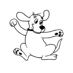 Dibujo para colorear: Clifford (Personajes de Dibujos Animados) #197911 - Dibujos para Colorear e Imprimir Gratis
