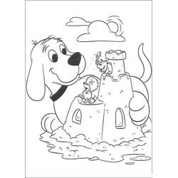 Dibujo para colorear: Clifford (Personajes de Dibujos Animados) #197914 - Dibujos para Colorear e Imprimir Gratis