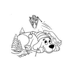 Dibujo para colorear: Clifford (Personajes de Dibujos Animados) #197920 - Dibujos para Colorear e Imprimir Gratis