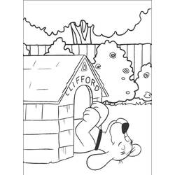 Dibujo para colorear: Clifford (Personajes de Dibujos Animados) #197922 - Dibujos para Colorear e Imprimir Gratis