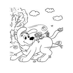 Dibujo para colorear: Clifford (Personajes de Dibujos Animados) #197923 - Dibujos para Colorear e Imprimir Gratis