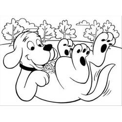 Dibujo para colorear: Clifford (Personajes de Dibujos Animados) #197925 - Dibujos para Colorear e Imprimir Gratis