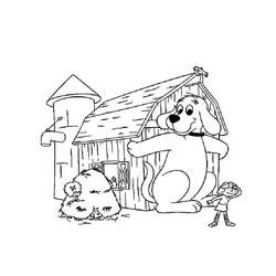 Dibujo para colorear: Clifford (Personajes de Dibujos Animados) #197927 - Dibujos para Colorear e Imprimir Gratis