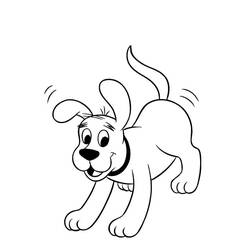 Dibujo para colorear: Clifford (Personajes de Dibujos Animados) #197930 - Dibujos para Colorear e Imprimir Gratis