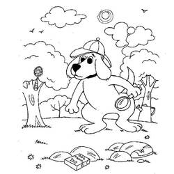 Dibujo para colorear: Clifford (Personajes de Dibujos Animados) #197933 - Dibujos para Colorear e Imprimir Gratis