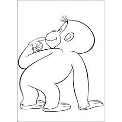 Dibujo para colorear: Curious George (Personajes de Dibujos Animados) #211194 - Dibujos para Colorear e Imprimir Gratis