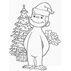 Dibujo para colorear: Curious George (Personajes de Dibujos Animados) #211198 - Dibujos para Colorear e Imprimir Gratis