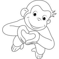 Dibujo para colorear: Curious George (Personajes de Dibujos Animados) #211199 - Dibujos para Colorear e Imprimir Gratis