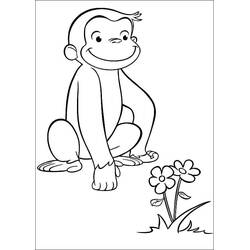 Dibujo para colorear: Curious George (Personajes de Dibujos Animados) #211201 - Dibujos para Colorear e Imprimir Gratis