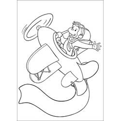 Dibujo para colorear: Curious George (Personajes de Dibujos Animados) #211204 - Dibujos para Colorear e Imprimir Gratis