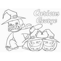 Dibujo para colorear: Curious George (Personajes de Dibujos Animados) #211206 - Dibujos para Colorear e Imprimir Gratis