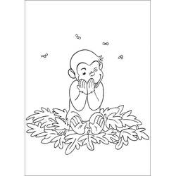 Dibujo para colorear: Curious George (Personajes de Dibujos Animados) #211208 - Dibujos para Colorear e Imprimir Gratis