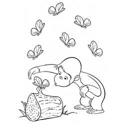 Dibujo para colorear: Curious George (Personajes de Dibujos Animados) #211211 - Dibujos para Colorear e Imprimir Gratis