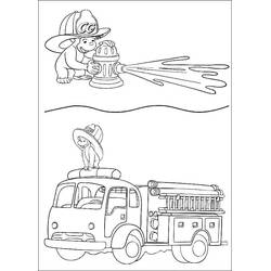 Dibujo para colorear: Curious George (Personajes de Dibujos Animados) #211213 - Dibujos para Colorear e Imprimir Gratis