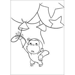 Dibujo para colorear: Curious George (Personajes de Dibujos Animados) #211221 - Dibujos para Colorear e Imprimir Gratis