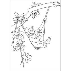 Dibujo para colorear: Curious George (Personajes de Dibujos Animados) #211222 - Dibujos para Colorear e Imprimir Gratis