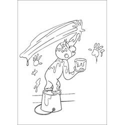 Dibujo para colorear: Curious George (Personajes de Dibujos Animados) #211226 - Dibujos para Colorear e Imprimir Gratis