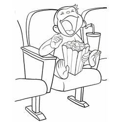 Dibujo para colorear: Curious George (Personajes de Dibujos Animados) #211228 - Dibujos para Colorear e Imprimir Gratis