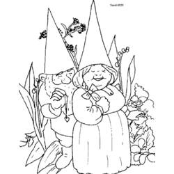 Dibujo para colorear: David el Gnomo (Personajes de Dibujos Animados) #51256 - Dibujos para Colorear e Imprimir Gratis