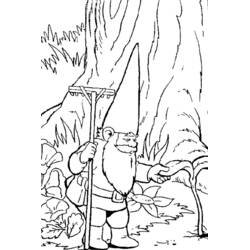 Dibujo para colorear: David el Gnomo (Personajes de Dibujos Animados) #51260 - Dibujos para Colorear e Imprimir Gratis