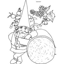 Dibujo para colorear: David el Gnomo (Personajes de Dibujos Animados) #51261 - Dibujos para Colorear e Imprimir Gratis