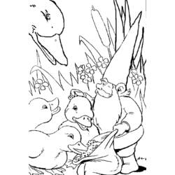 Dibujo para colorear: David el Gnomo (Personajes de Dibujos Animados) #51263 - Dibujos para Colorear e Imprimir Gratis