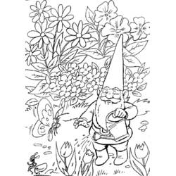Dibujo para colorear: David el Gnomo (Personajes de Dibujos Animados) #51268 - Dibujos para Colorear e Imprimir Gratis