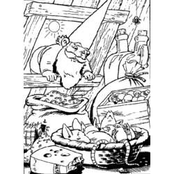 Dibujo para colorear: David el Gnomo (Personajes de Dibujos Animados) #51269 - Dibujos para Colorear e Imprimir Gratis