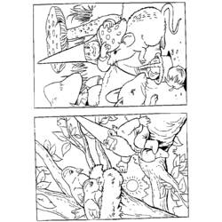 Dibujo para colorear: David el Gnomo (Personajes de Dibujos Animados) #51346 - Dibujos para Colorear e Imprimir Gratis
