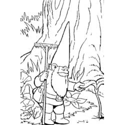 Dibujo para colorear: David el Gnomo (Personajes de Dibujos Animados) #51374 - Dibujos para Colorear e Imprimir Gratis