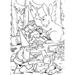 Dibujo para colorear: David el Gnomo (Personajes de Dibujos Animados) #51379 - Dibujos para Colorear e Imprimir Gratis