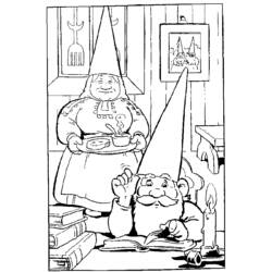 Dibujo para colorear: David el Gnomo (Personajes de Dibujos Animados) #51382 - Dibujos para Colorear e Imprimir Gratis