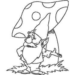 Dibujo para colorear: David el Gnomo (Personajes de Dibujos Animados) #51383 - Dibujos para Colorear e Imprimir Gratis