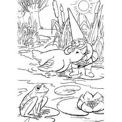 Dibujo para colorear: David el Gnomo (Personajes de Dibujos Animados) #51385 - Dibujos para Colorear e Imprimir Gratis