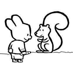 Dibujo para colorear: Didou (Personajes de Dibujos Animados) #182575 - Dibujos para Colorear e Imprimir Gratis