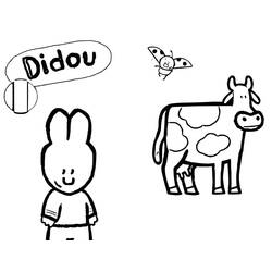 Dibujo para colorear: Didou (Personajes de Dibujos Animados) #182576 - Dibujos para Colorear e Imprimir Gratis