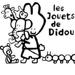 Dibujo para colorear: Didou (Personajes de Dibujos Animados) #182577 - Dibujos para Colorear e Imprimir Gratis