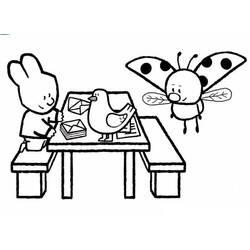 Dibujo para colorear: Didou (Personajes de Dibujos Animados) #182584 - Dibujos para Colorear e Imprimir Gratis