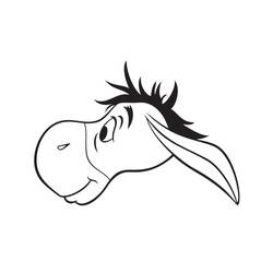 Dibujo para colorear: Eeyore (Personajes de Dibujos Animados) #184961 - Dibujos para Colorear e Imprimir Gratis