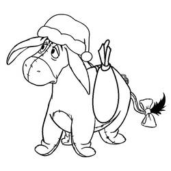 Dibujo para colorear: Eeyore (Personajes de Dibujos Animados) #184964 - Dibujos para Colorear e Imprimir Gratis