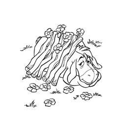 Dibujo para colorear: Eeyore (Personajes de Dibujos Animados) #184966 - Dibujos para Colorear e Imprimir Gratis
