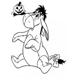 Dibujo para colorear: Eeyore (Personajes de Dibujos Animados) #184982 - Dibujos para Colorear e Imprimir Gratis