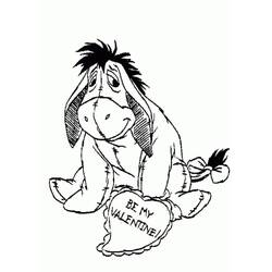 Dibujo para colorear: Eeyore (Personajes de Dibujos Animados) #184983 - Dibujos para Colorear e Imprimir Gratis